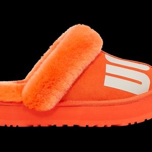 Orange ugg slippers